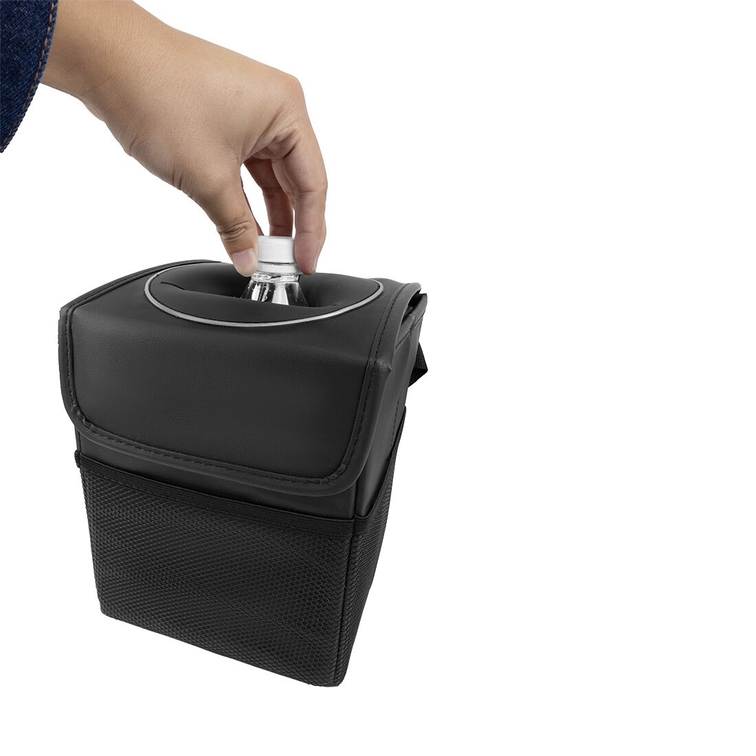 Cabin Crew Trash Bin Leather Look, , scaau_hi-res