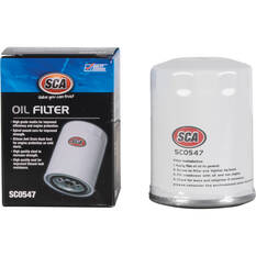 SCA Oil Filter SCO547 (Interchangeable with Z547), , scaau_hi-res