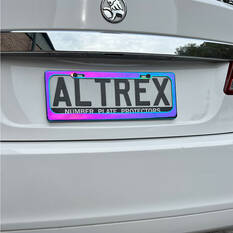 Altrex Number Plate Frame - Neochrome, 6 Figure Standard, NEO62AU, , scaau_hi-res
