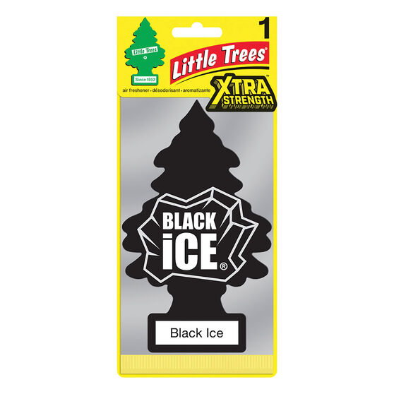 Little Trees X-tra Strength - Black Ice 1 Pack, , scaau_hi-res