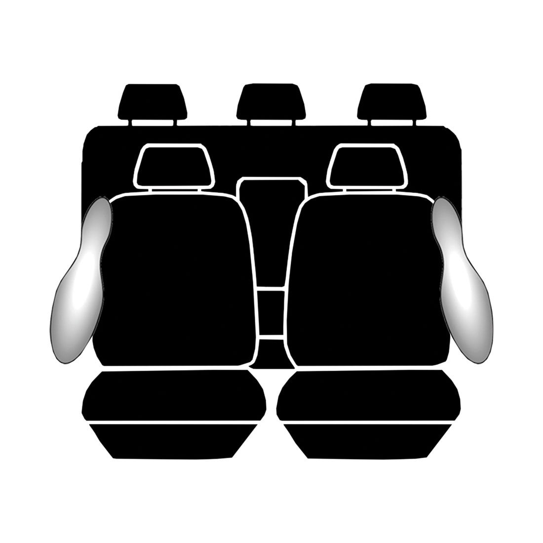 Ilana Cyclone Tailor Made Pack For Ford Ranger PX MKII Dual Cab 06/15-04/22, , scaau_hi-res