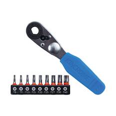 Kincrome Tamperproof Mini Ratchet Bit Set 10 Piece, , scaau_hi-res