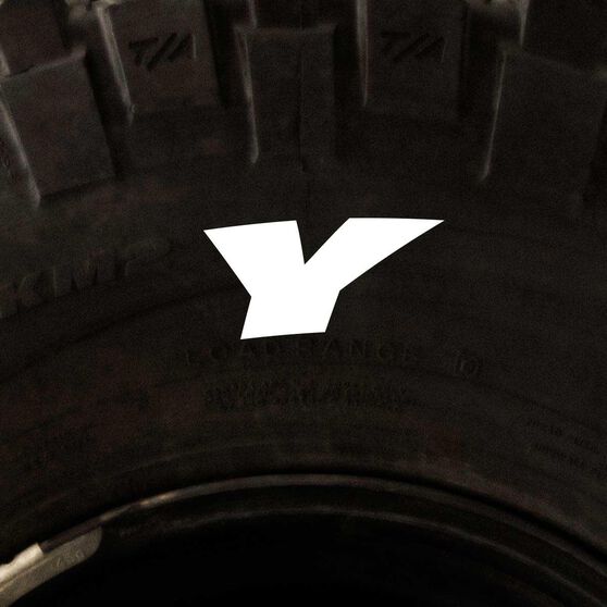 Tire Stickers - Letter Y, , scaau_hi-res