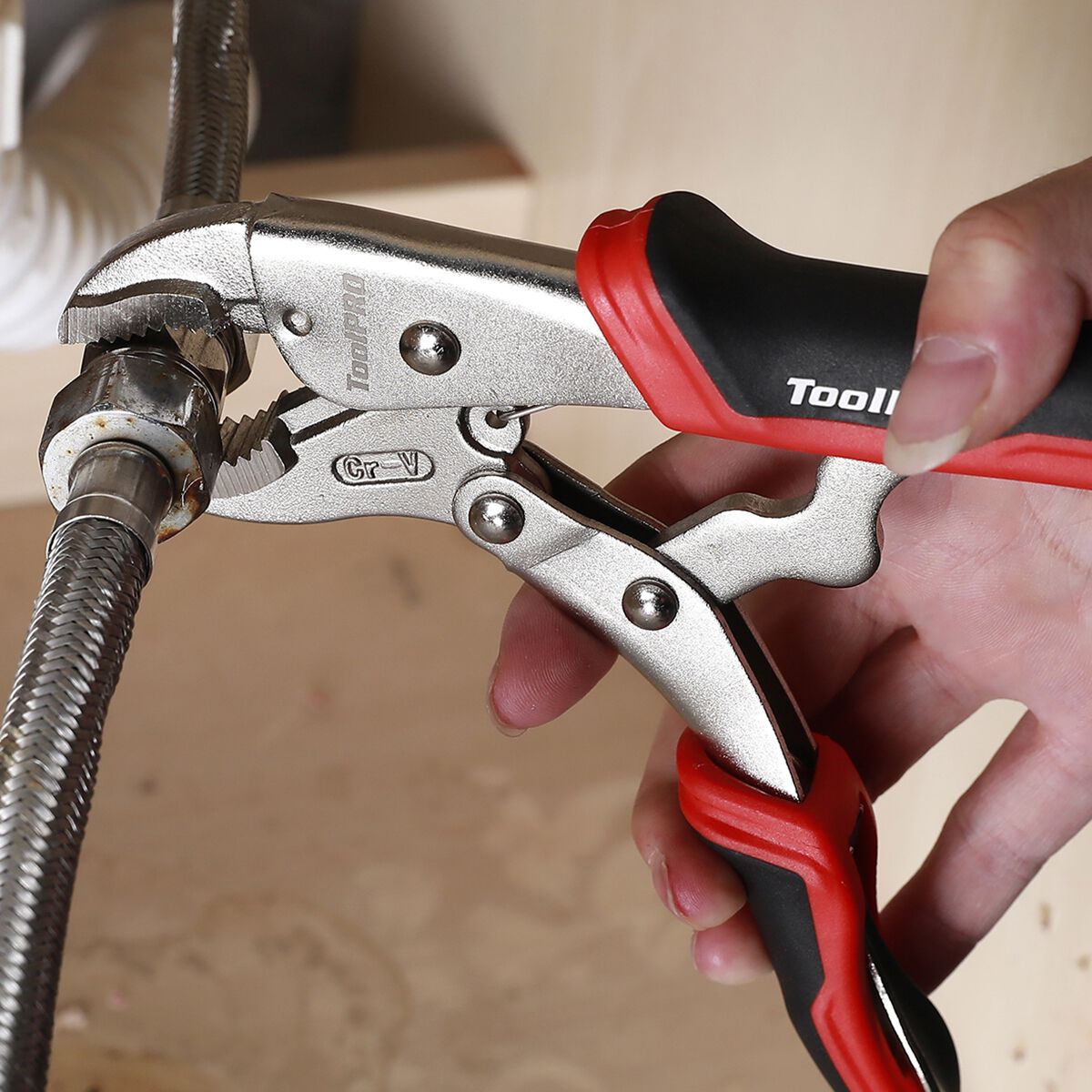 ToolPRO Locking Pliers 220mm, , scaau_hi-res