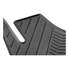 SCA Rubber Car Floor Mats - Front/Rear, Tesla Model Y 2019-23, Black, , scaau_hi-res