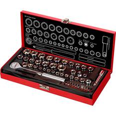 SCA Socket Set 1/4" & 3/8" Drive Metric/SAE 58 Piece, , scaau_hi-res