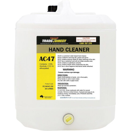 Trade Direct Citrus Hand Cleaner, 20 Litre ST/AC47/20, , scaau_hi-res