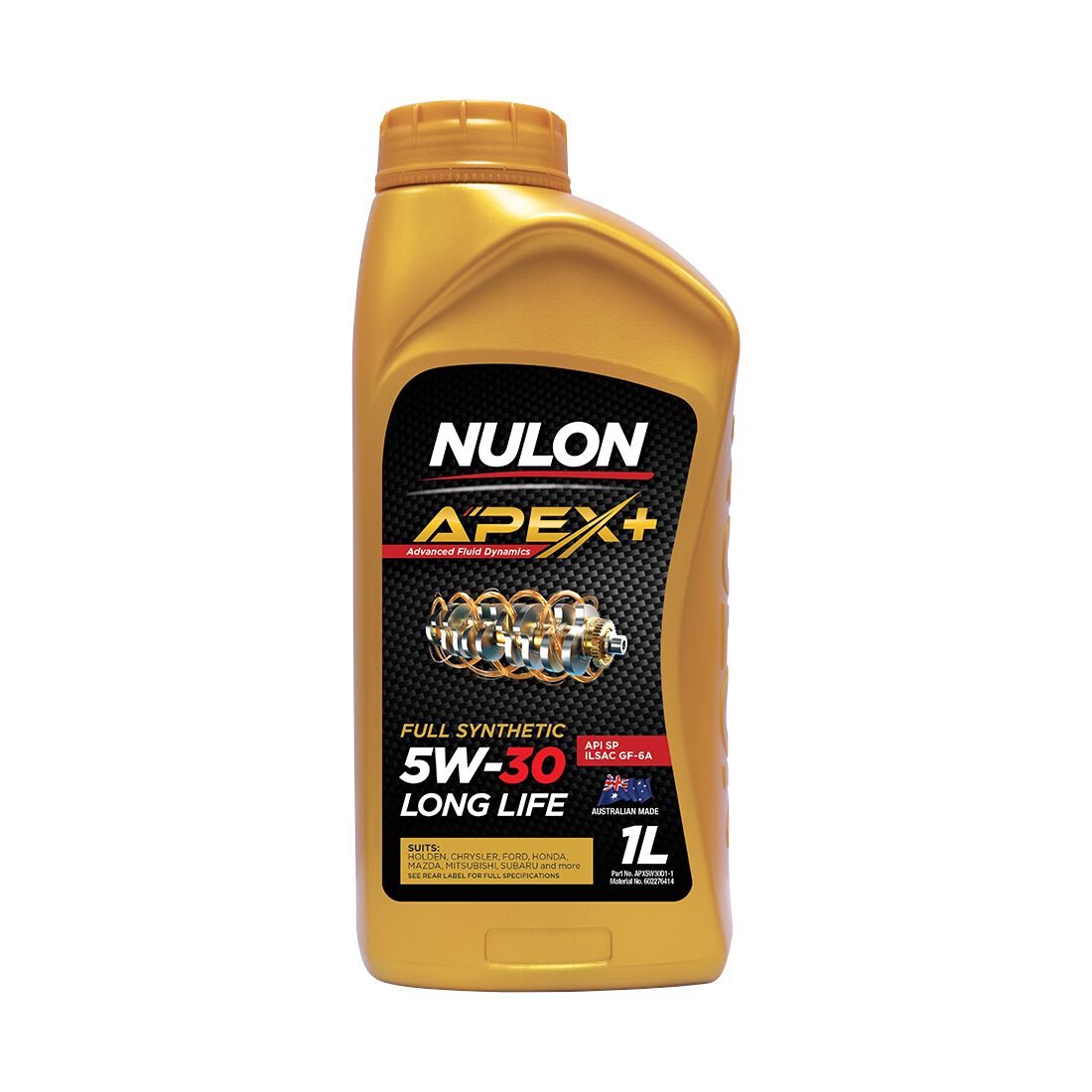 Nulon Apex+ 5W-30 Long Life 1 Litre, , scaau_hi-res