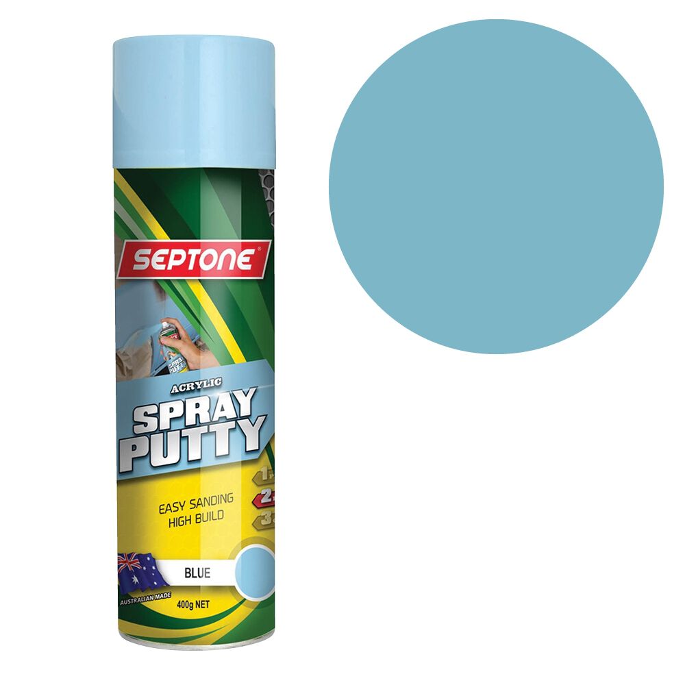 Septone&reg; Acrylic Spray Putty, Blue - 400g, , scaau_hi-res