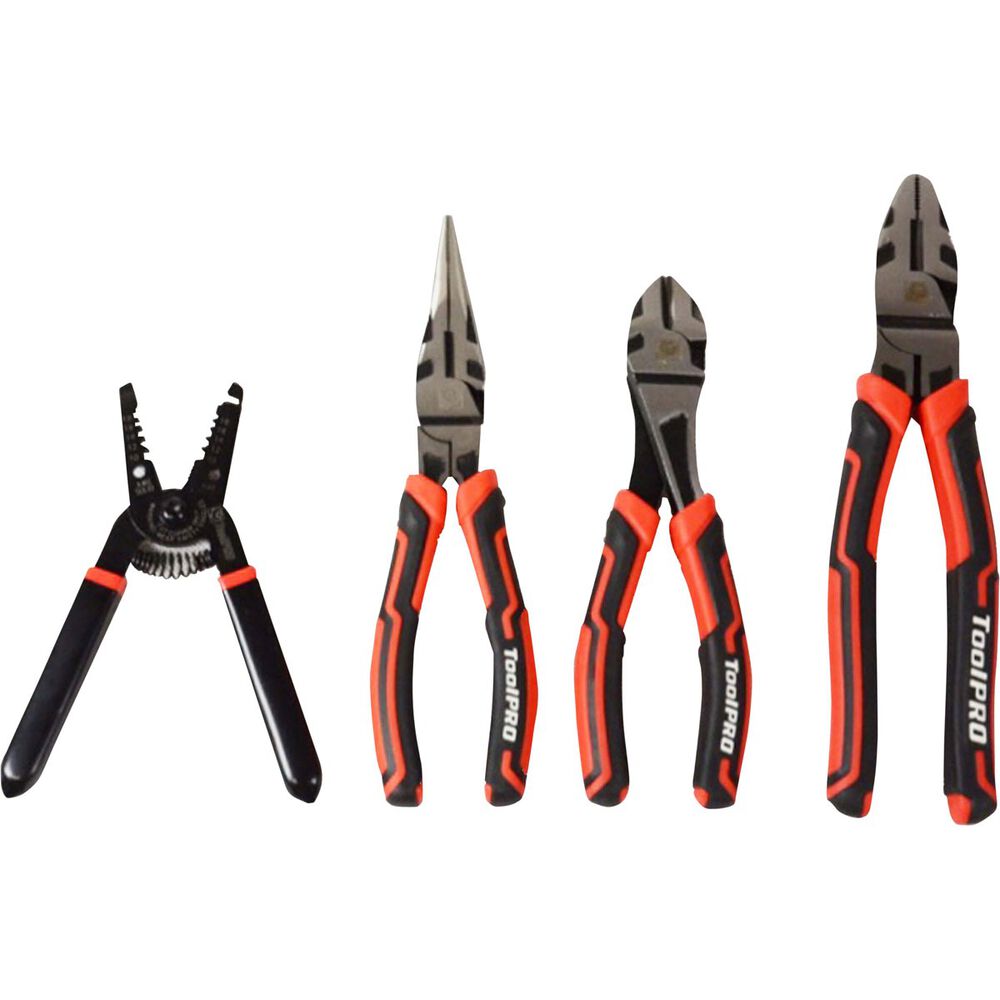 ToolPRO Plier Set 4 Piece Supercheap Auto
