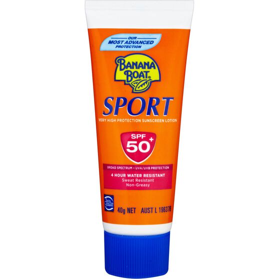 Banana Boat Sport SPF50+ Sunscreen 40g, , scaau_hi-res