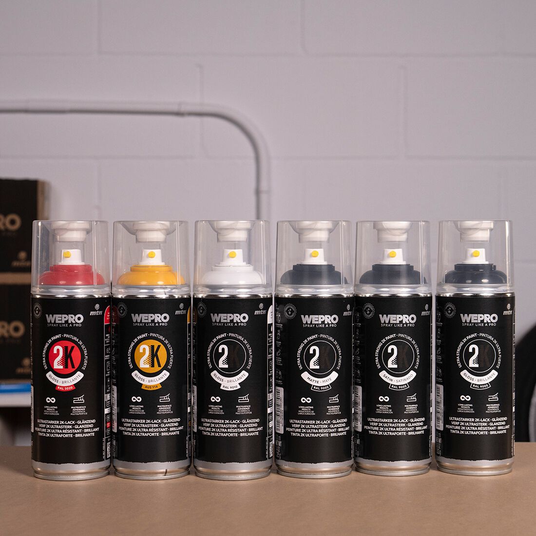 MTN WEPRO 2K Clear Coat Matt 400mL, , scaau_hi-res