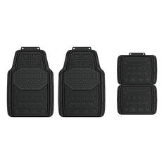 Skechers Goga Mat Floor Mats Black Set of 4, , scaau_hi-res