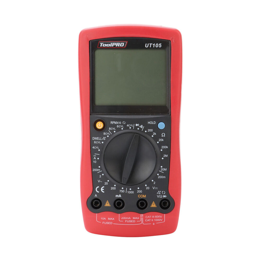 ToolPRO Multimeter Digital Automotive Supercheap Auto