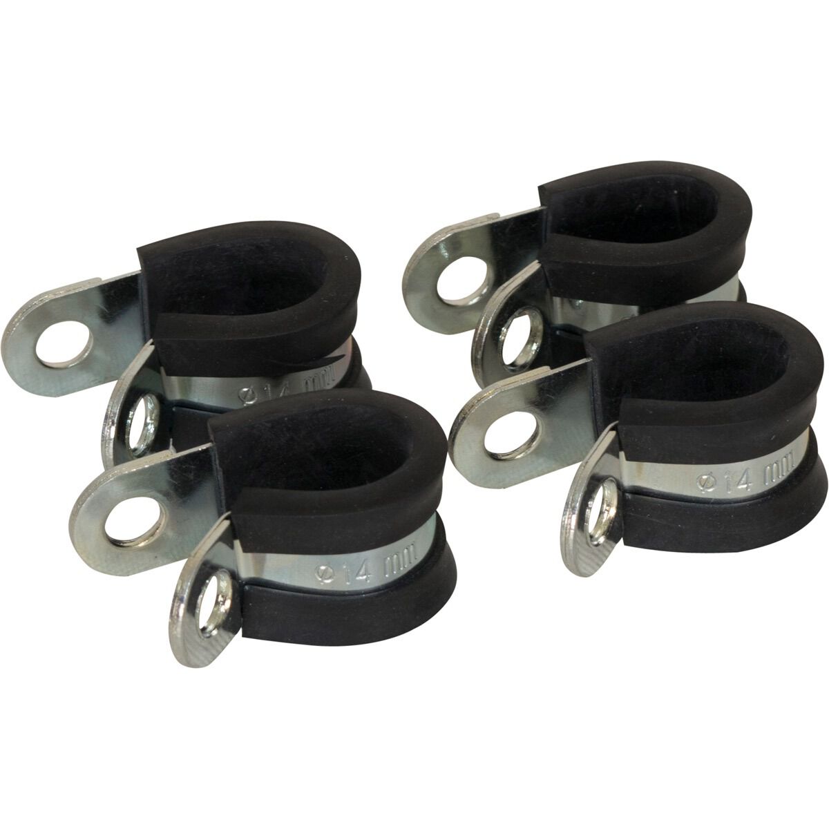 Rubber lined online p clamps