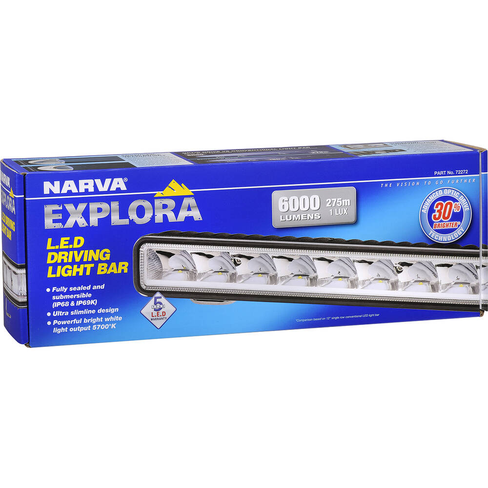 Narva Explora LED Driving Light Bar SNG Row 22