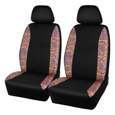 Water Dreaming Repreve Seat Covers Twill Polyester Adjustable Headrests Airbag Compatible, , scaau_hi-res