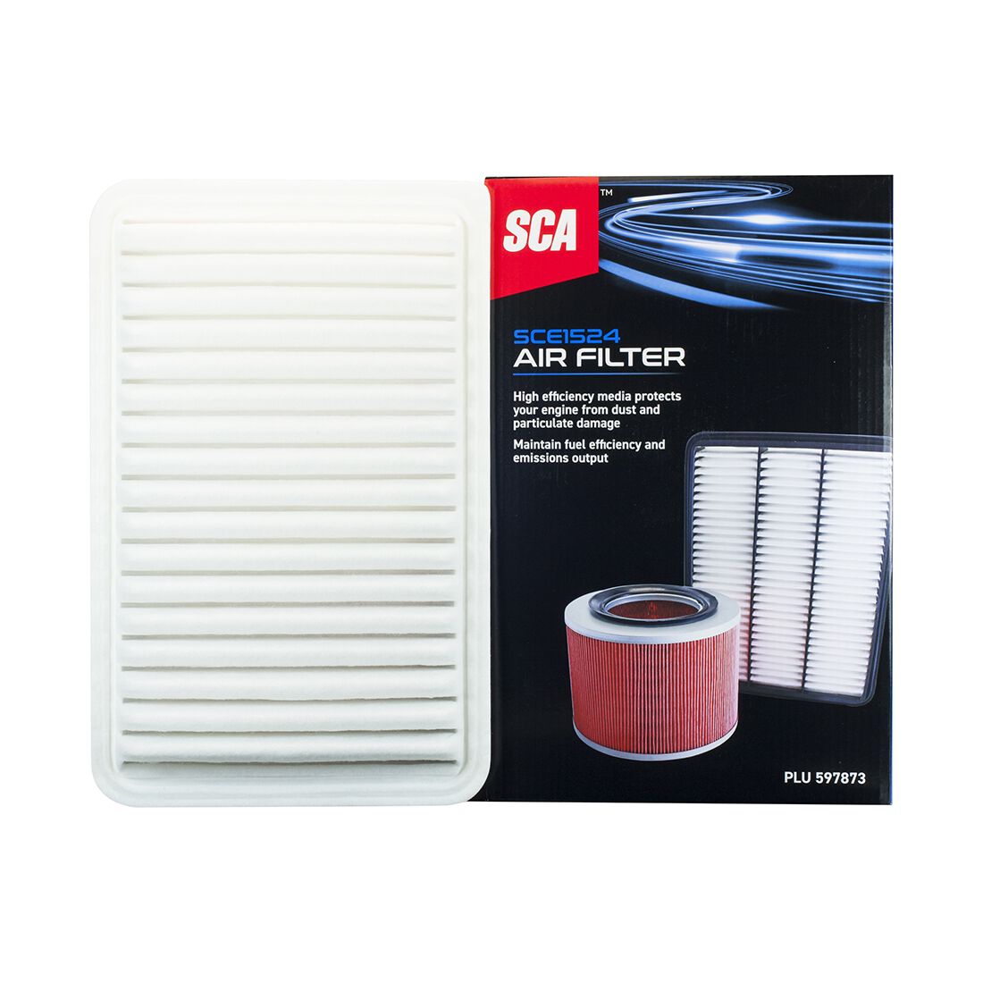 SCA Air Filter SCE1524 (Interchangeable with A1524), , scaau_hi-res