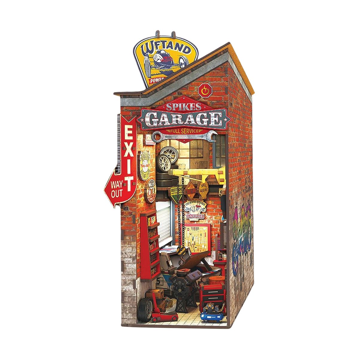 Garage Book Nook Puzzle Kit, , scaau_hi-res