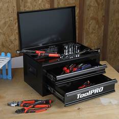 ToolPRO 15" Heavy Duty Mini Tool Chest Black, , scaau_hi-res