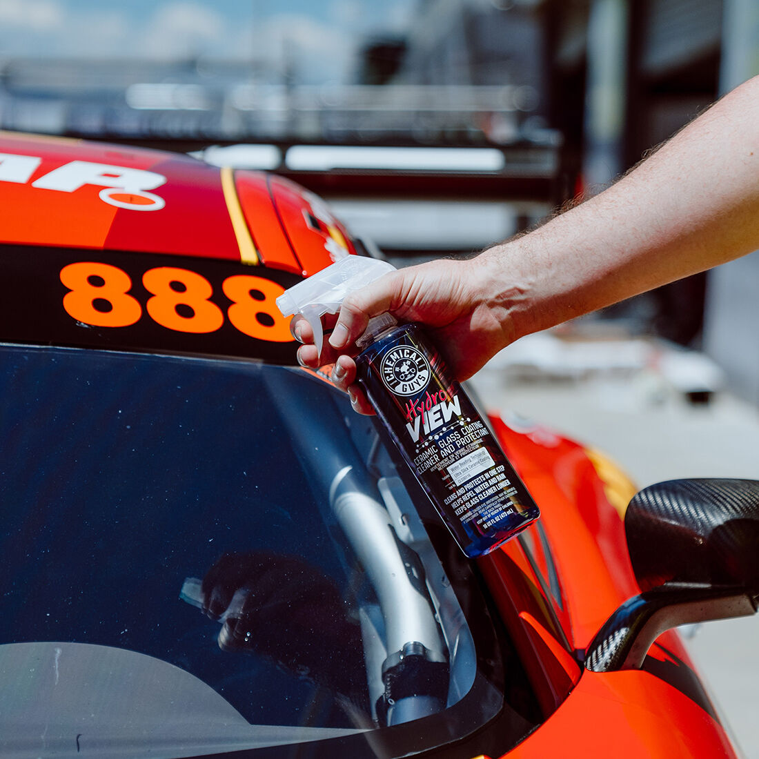 Chemical Guys HydroView Glass Cleaner & Coating 473mL, , scaau_hi-res