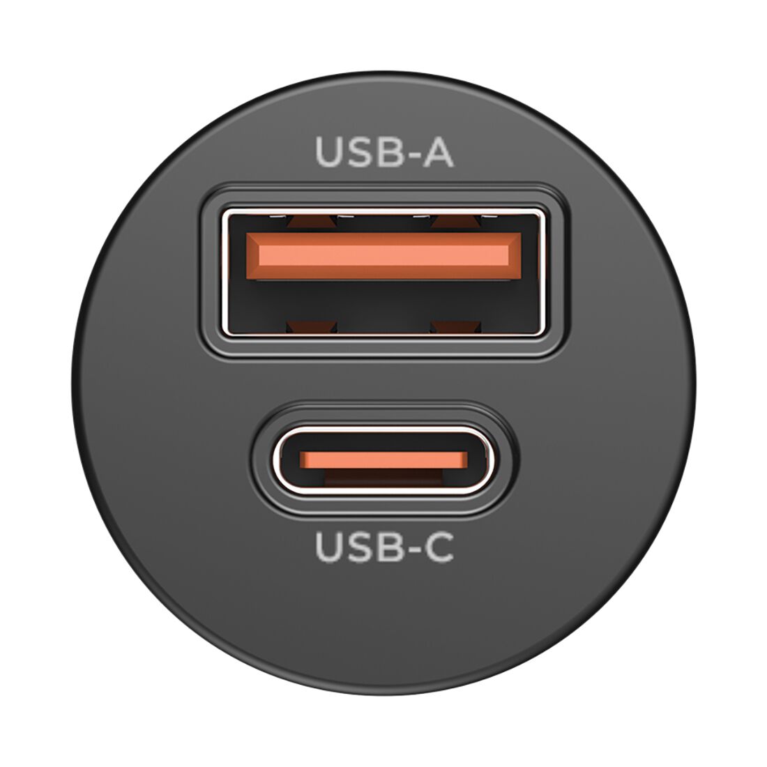 Cabin Crew 30W Dual Port Car Charger Black, , scaau_hi-res