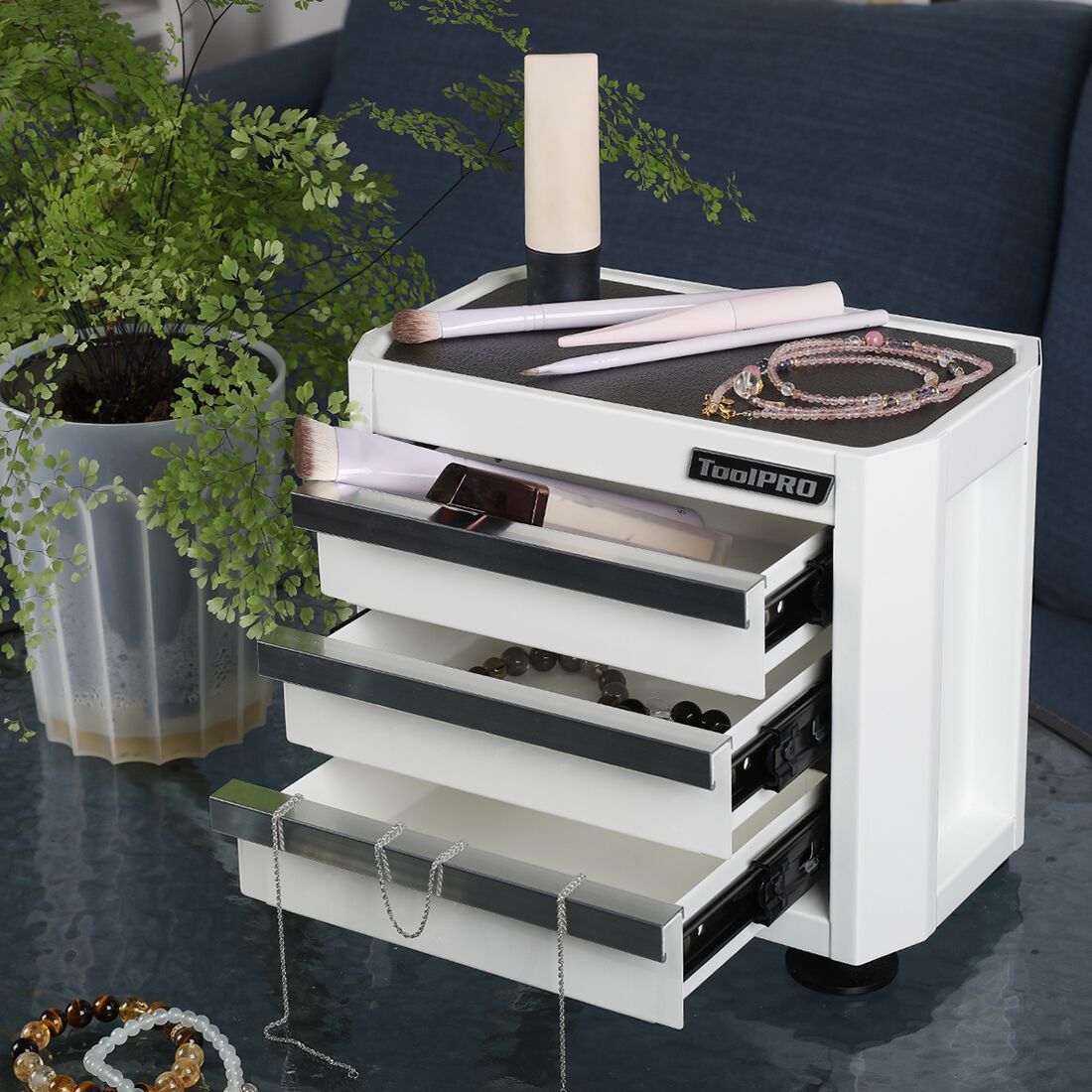 ToolPRO Mini Edge Tool Cabinet White, , scaau_hi-res