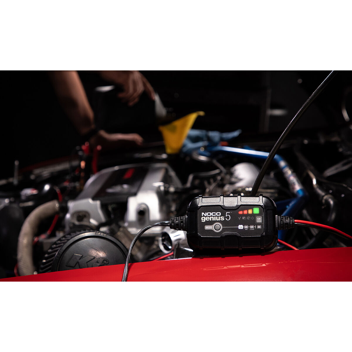 NOCO Genius 5 Battery Charger 6V/12V 5 Amp, , scaau_hi-res