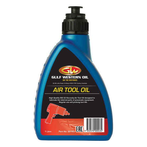 Gulf Western Air Tool Oil 1 Litre, , scaau_hi-res