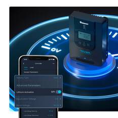 Renogy Rover Li 20A MPPT Solar Charge Controller, , scaau_hi-res