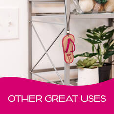 California Scents Novelty Hanging Sandal Coronado Cherry Car Air Freshener 1PK, , scaau_hi-res