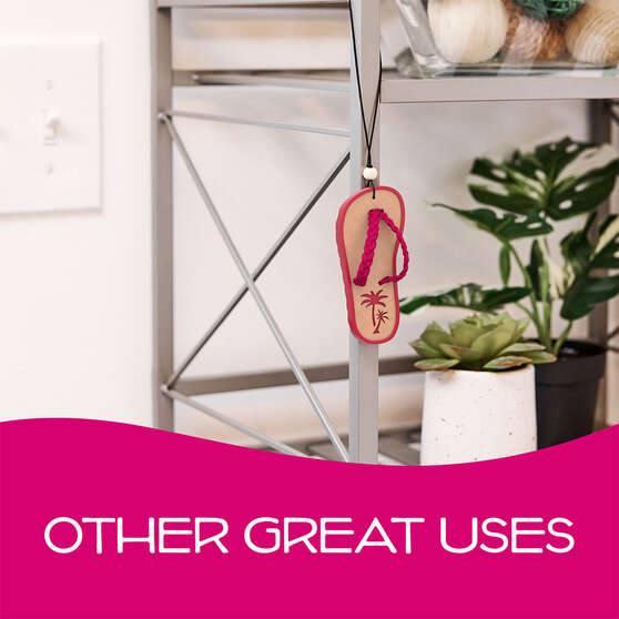 California Scents Novelty Hanging Sandal Coronado Cherry Car Air Freshener 1PK, , scaau_hi-res