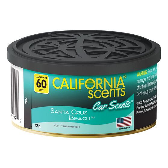 California Scents Car Scents Air Freshener Can Santa Cruz Beach 42g, , scaau_hi-res