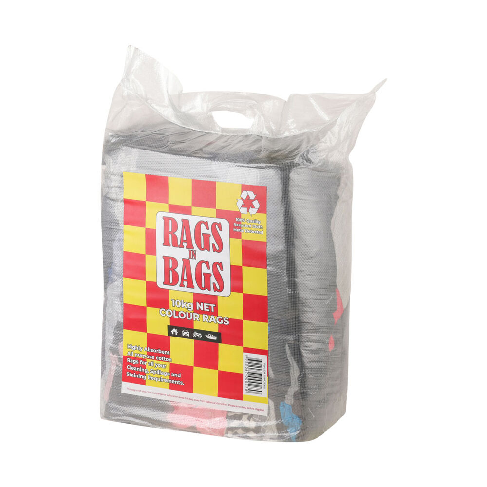 Rags In Bags Coloured Cleaning Cloth 10kg Supercheap Auto