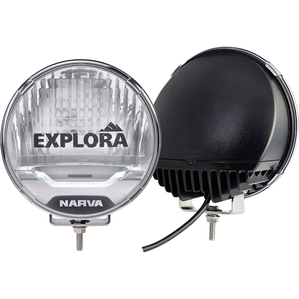 Narva LED Explora Driving Lights - Round 175mm 15W, , scaau_hi-res