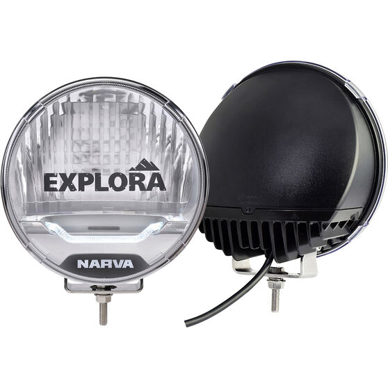 Narva LED Explora Driving Lights Round 175mm 15W Supercheap Auto