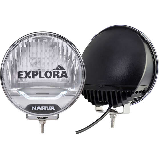 Narva LED Explora Driving Lights - Round 175mm 15W, , scaau_hi-res
