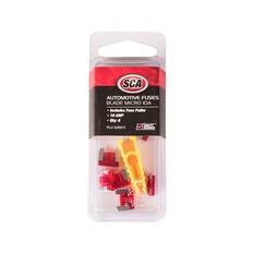 SCA Automotive Fuses - Micro Blade, 10 Amp, 6 Piece, , scaau_hi-res