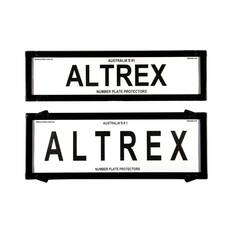 Altrex Number Plate Protector - 6 Figure Slimline Clear 6QSNL, , scaau_hi-res
