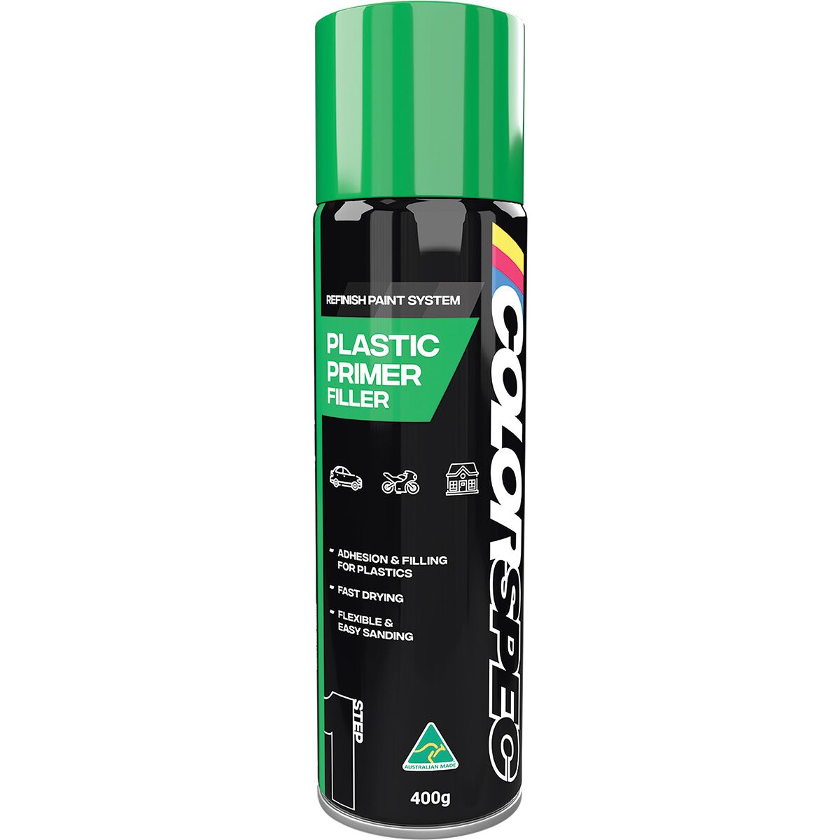COLORSPEC Plastic Primer Aerosol - 400g, , scaau_hi-res