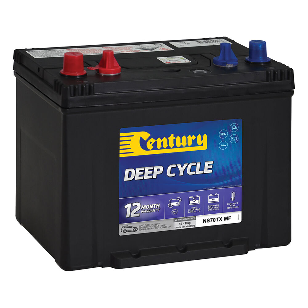Century Deep Cycle Battery NS70TX MF Supercheap Auto