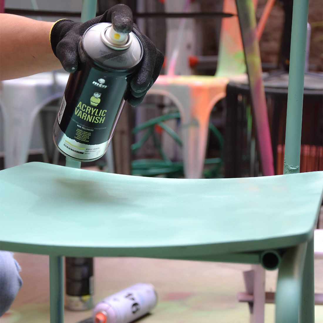 MTN Pro Acrylic Clear Coat Satin Spray Paint 400mL, , scaau_hi-res