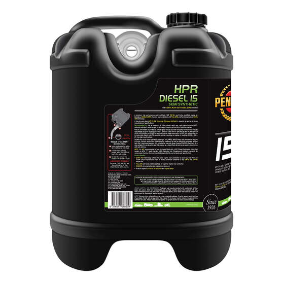 Penrite HPR Diesel 15 Engine Oil - 15W-50, 20 Litre, , scaau_hi-res