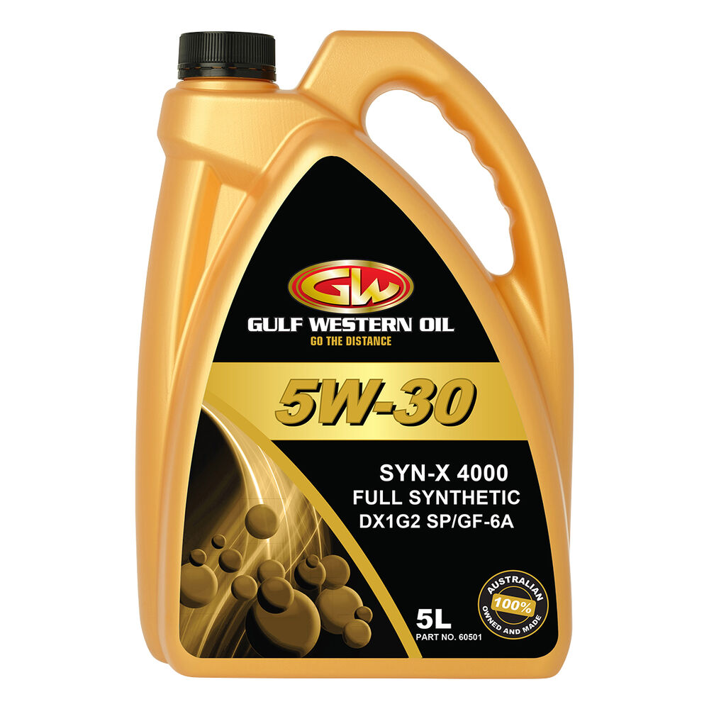 Gulf Western SYNX 4000 Engine Oil 5W30 5 Litre Supercheap Auto