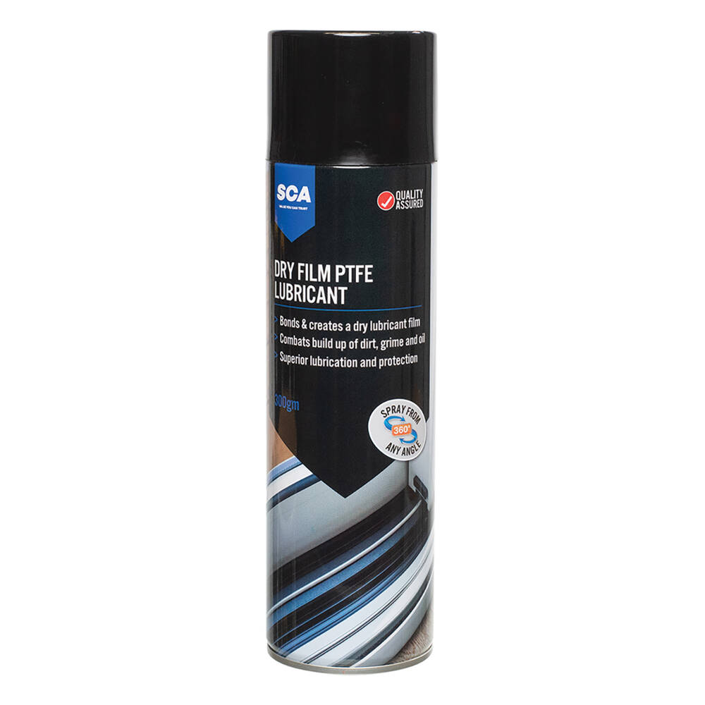SCA PTFE Dry Film Lubricant 300g | Supercheap Auto SCA PTFE Dry Film Lubricant 300g | Supercheap Auto