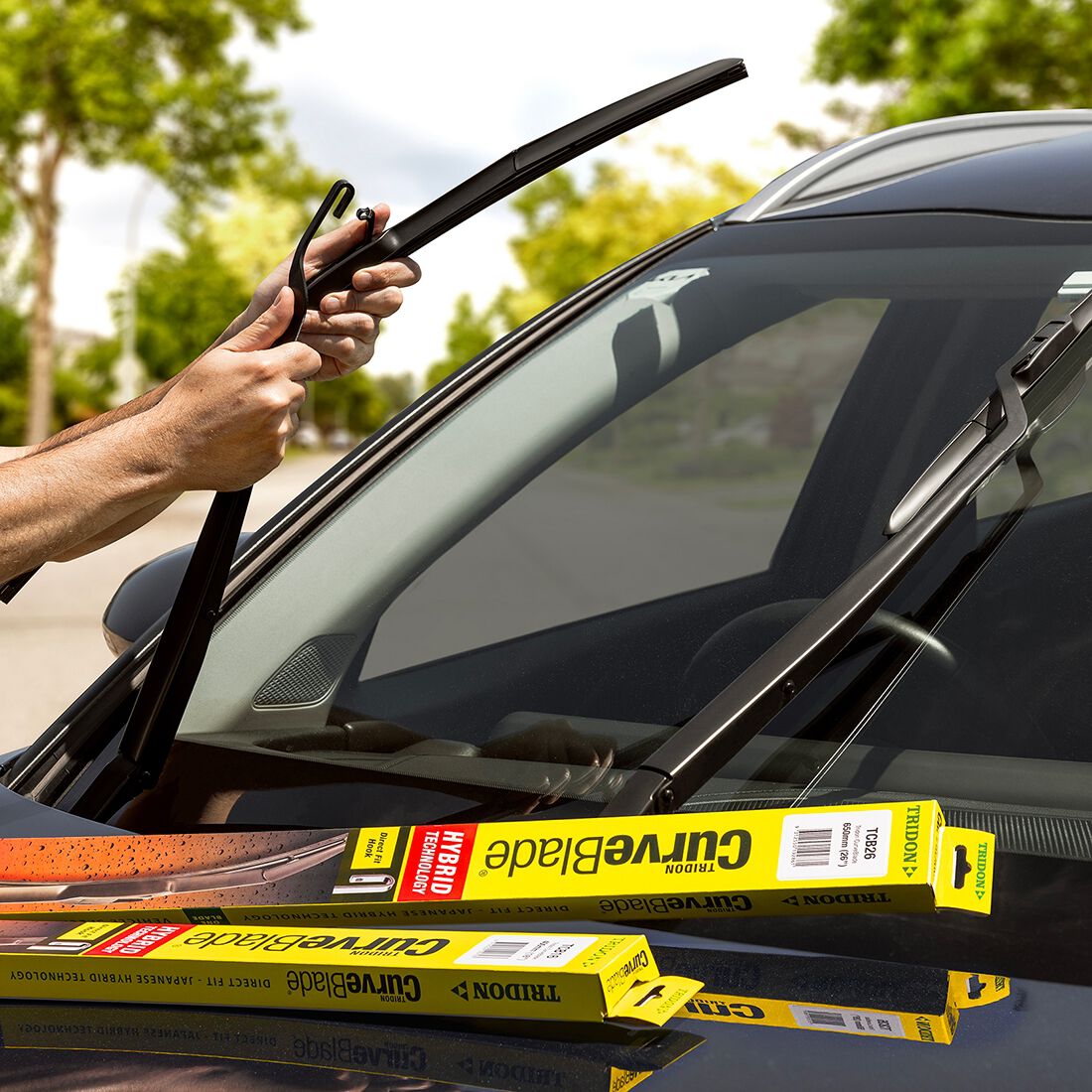 Tridon CurveBlade Wiper 700mm (28") Single - TCB28, , scaau_hi-res