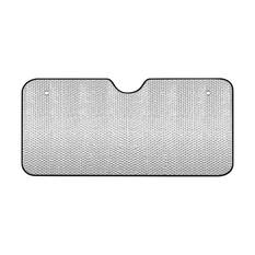 SCA Large Bubble Front Sunshade Matt Silver Accordion, , scaau_hi-res
