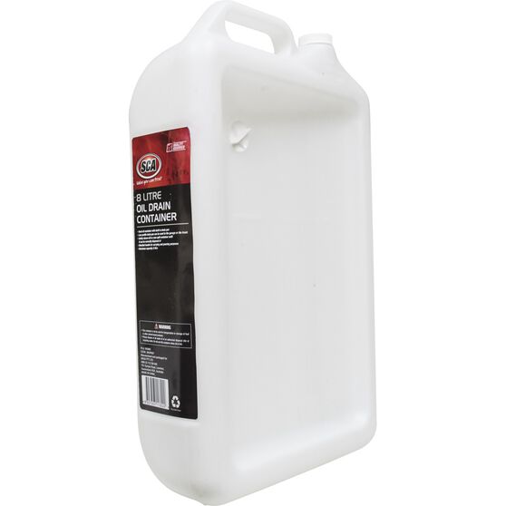 SCA Oil Drain Container 8 Litre Supercheap Auto