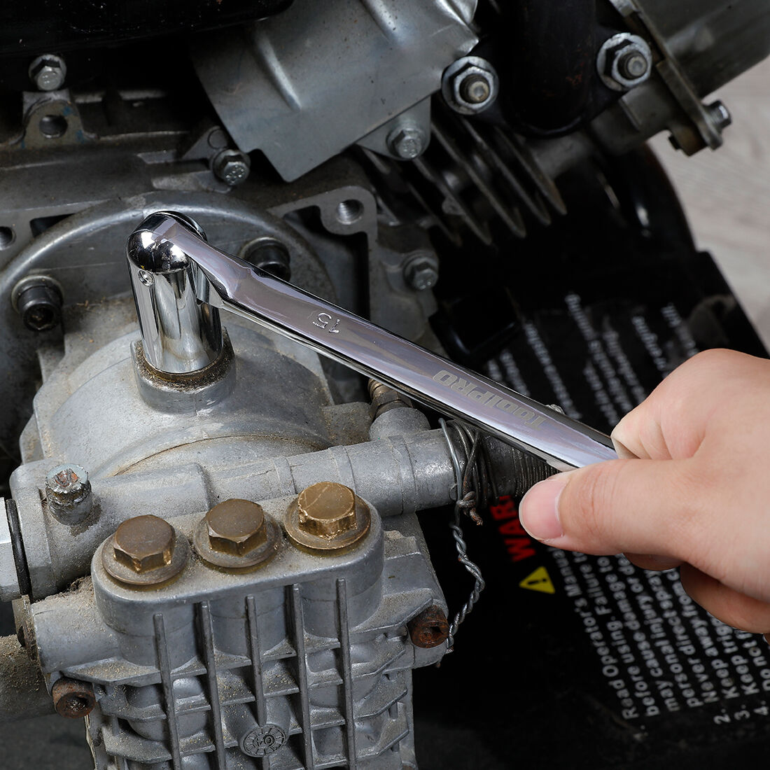 ToolPRO 6 Piece Double Flex Socket Wrench Set, , scaau_hi-res