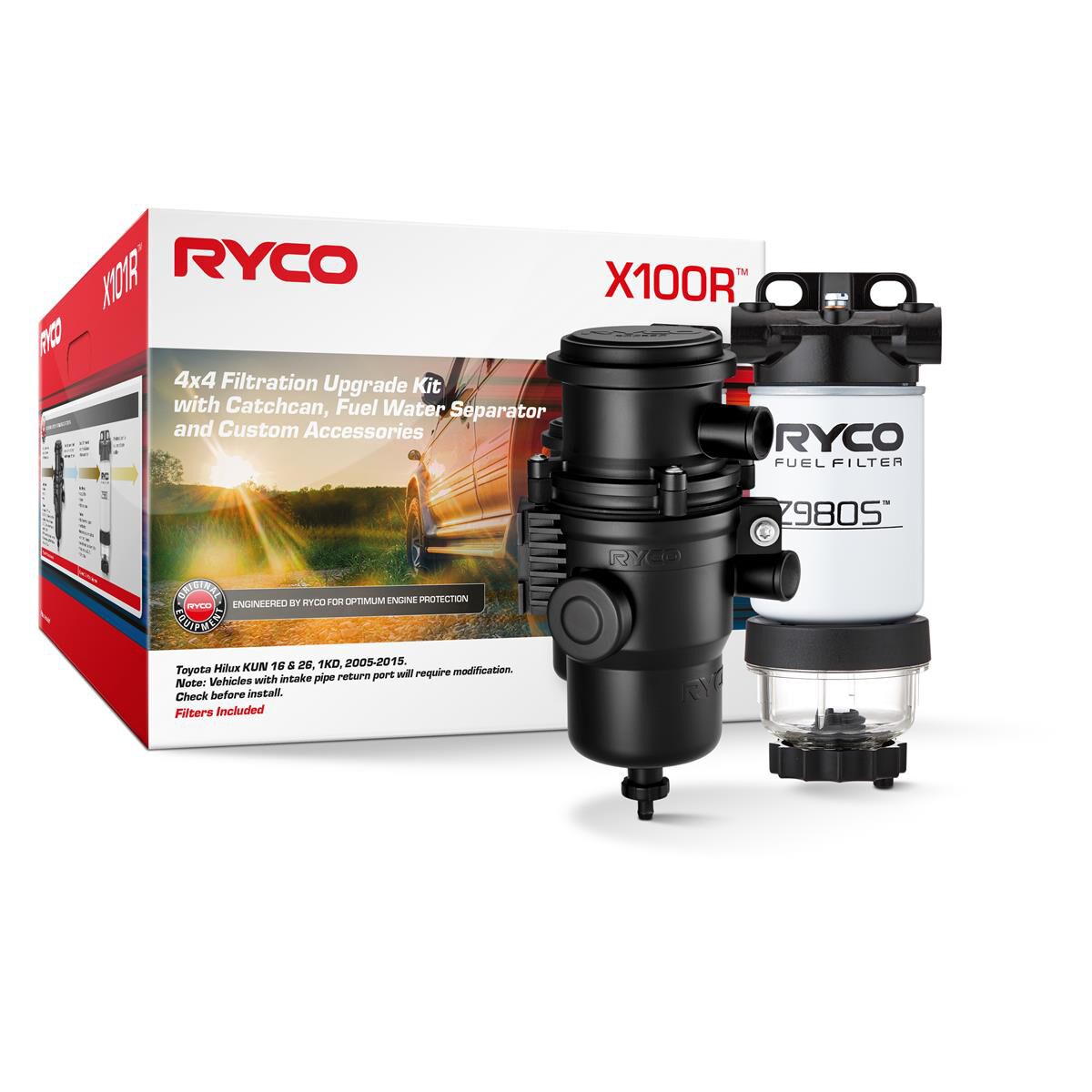 Ryco 4x4 Filtration Upgrade Kit - X100R, , scaau_hi-res